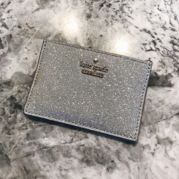 kate spade Handbags - Kate Spade Sparkly Card Holder ♠️